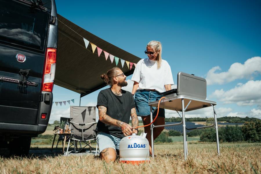 ALUGAS-Flaschen für die Freizeit